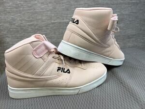FILA Shoes Womens Size 9 Pink High Top Strap Sneakers Athletic 5CM00329-652